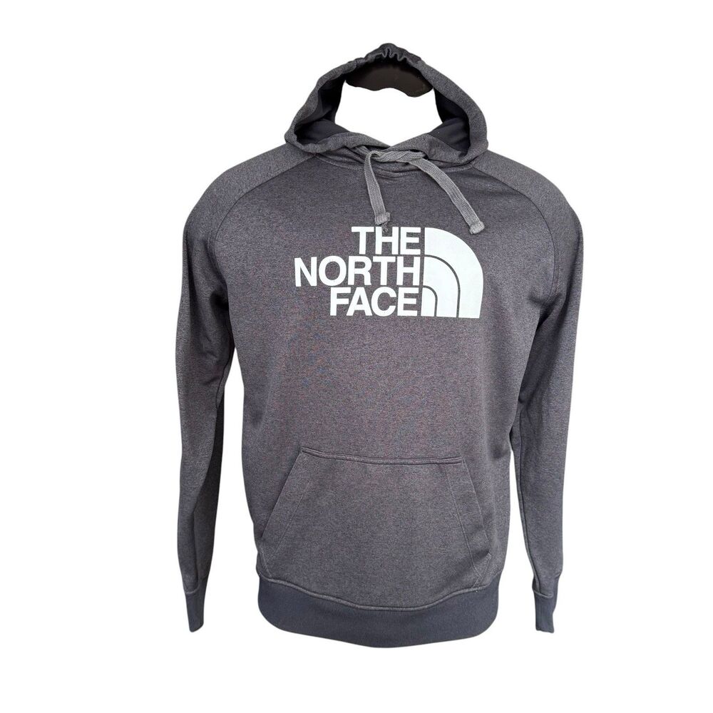 The North Face Hoodie Men's Half Dome Pullover Spellout Black Sweatshirt